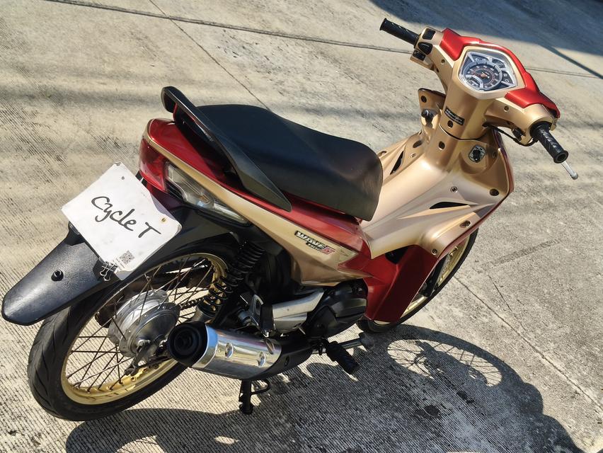 Honda Wave 110i AT ปี2010 สีแดงแก้ว-น้ำตาล***ย้ำเวฟเกียร์ออโต้ WaveAT 15