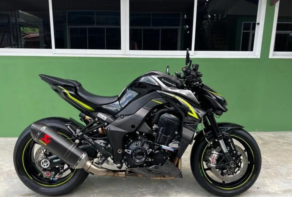 KAWASAKI Z1000R 2O17 สีเทาดำ