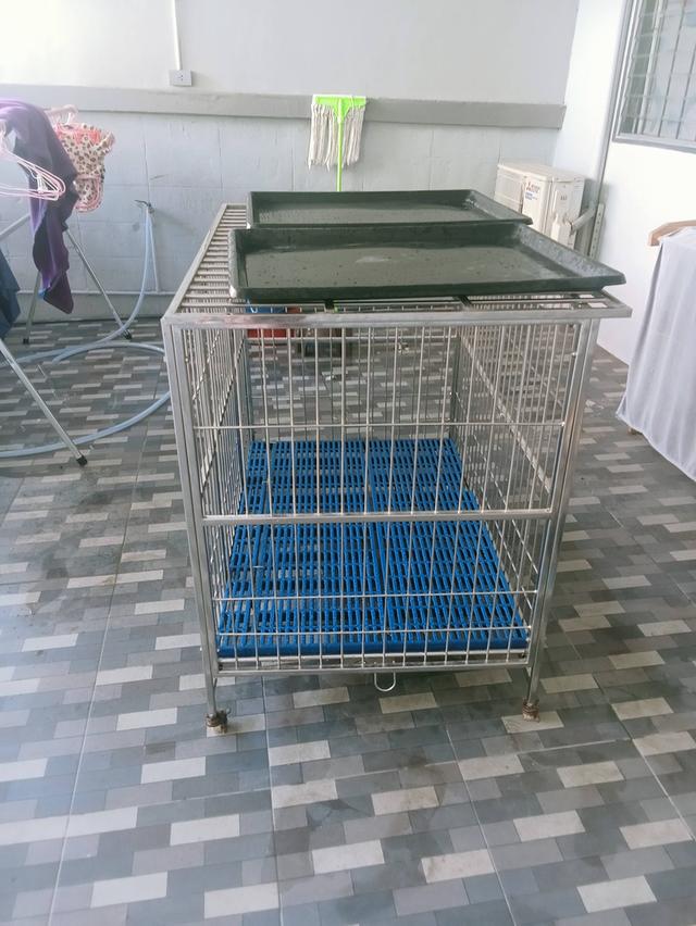 กรงสุนัขมือสอง สภาพดีมาก ใช้งานมาแค่ 15 วัน รูปที่ 5