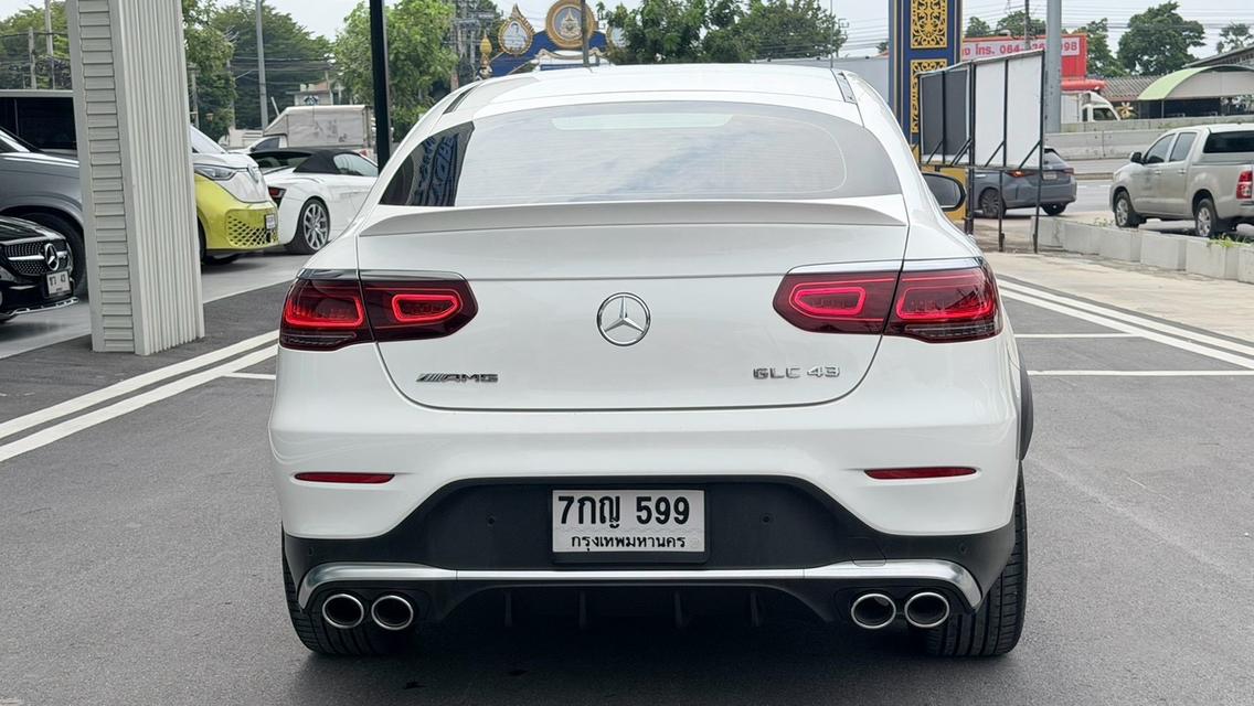 2020 BENZ GLC 43 COUPE 4 Matic สีขาว Milage 82,XXX KM รถสวย ไม่มีอุบัติเหตุ เซอร์วิส ตามระยะ รูปที่ 7