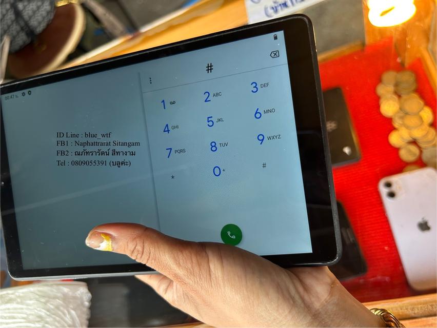 Lenovo Tab M8 TB-8505X ใส่ซิมโทรได้4Gจอ8นิ้ว Rom32 Ram3 โหลดแอพได้ ใช้งานปกติ 4