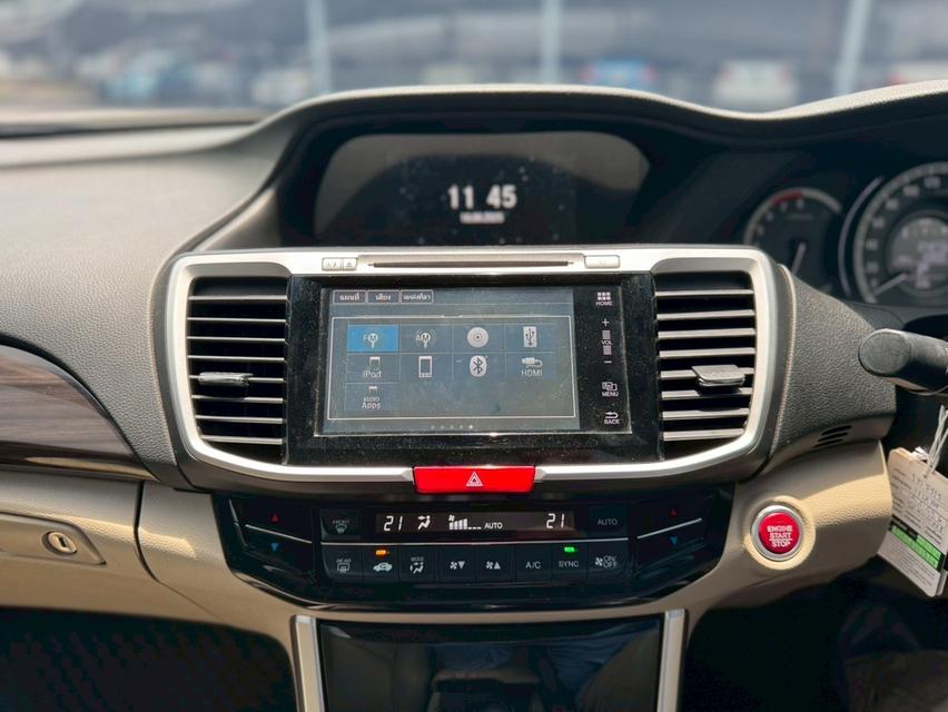 HONDA ACCORD MY2016 Sedan 4dr EL i-VTEC SA 5sp 10