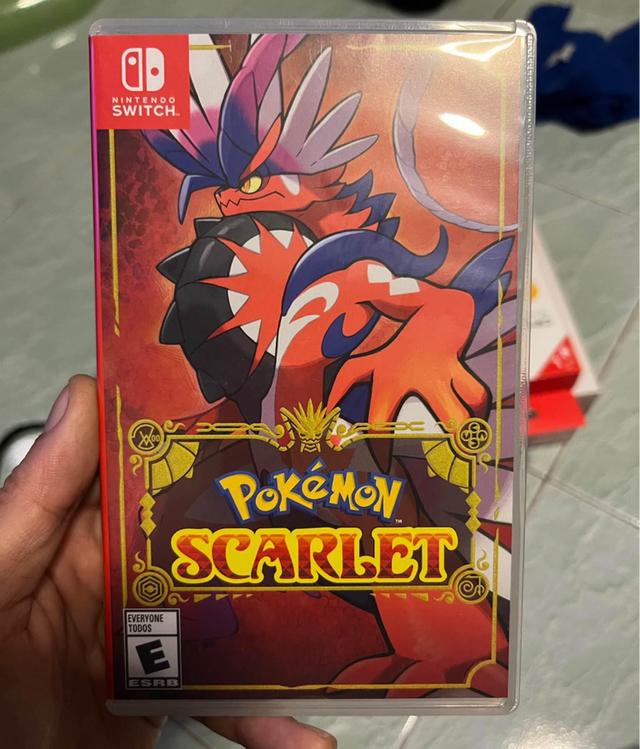 แผ่นเกม Pokemon Scarlet  1