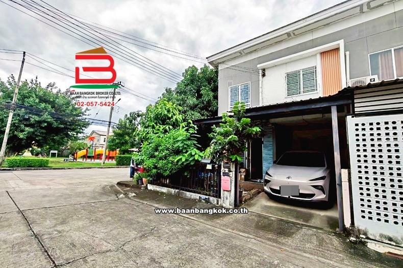 ทาวน์เฮาส์ เนื้อที่ 24 ตร.ว. โครงการ บ้านพฤกษา 60/1 รังสิต-บางพูน 11