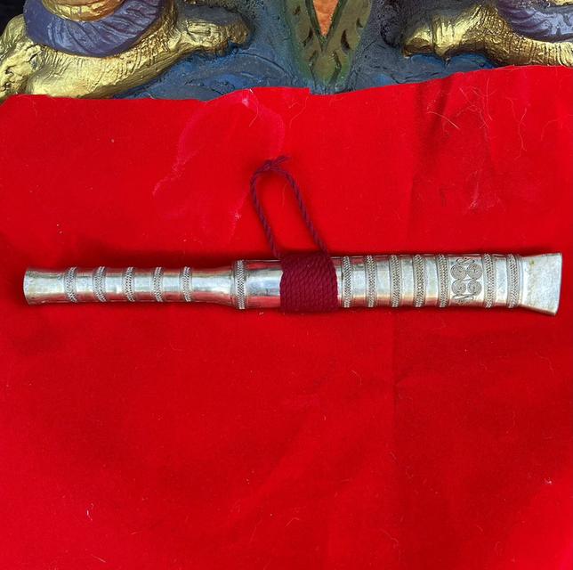 มีดหลูบเงินโบราณล้านนา ครูบาเทวฤทธิ์ มีดซุยอุ่ม มีดหมอล้านนา เจ้าน้อยต้นตาทิพย์ 14