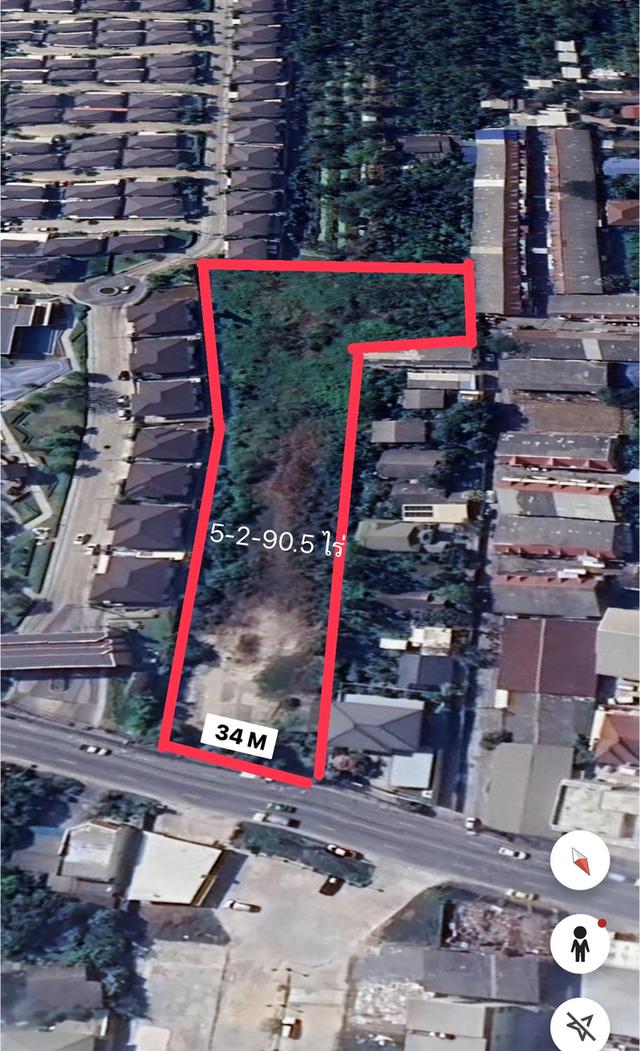 📍ขายที่ดิน 5 ไร่ ใกล้ถนนราชพฤกษ์ 450 เมตร 7