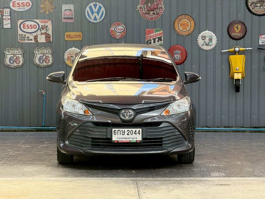 TOYOTA VIOS 1.5 J ปี2017รถบ้านแท้ ช่วงล่างแน่น ใช้งานน้อย