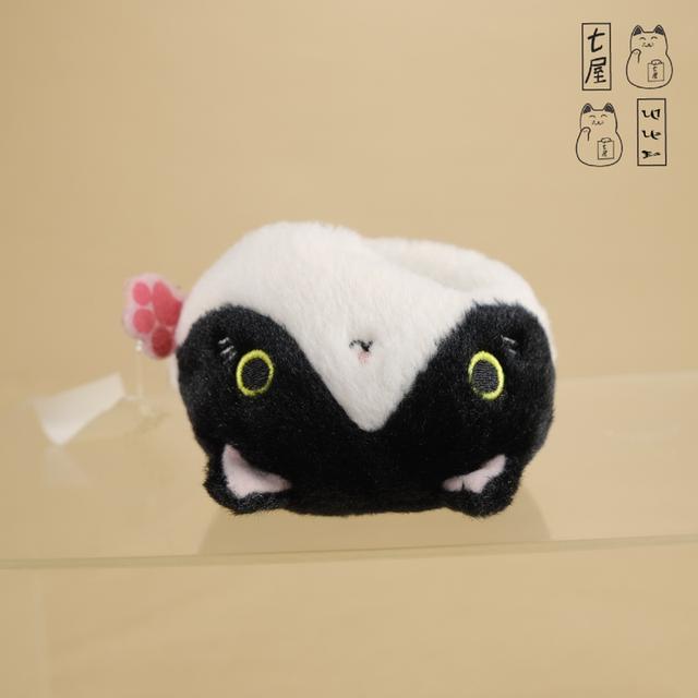 ตุ๊กตา แมวก้อน เนโกะดังโงะ ฮาจิ・หน้าวัวขาว-ดำ 🖤 Hachi Cat Plush・SAN-EI Boeki・Dango Friends・Neko Dango 🐱 ~ Standard Edition ~ Petit・8 cm 🍡 รูปที่ 6
