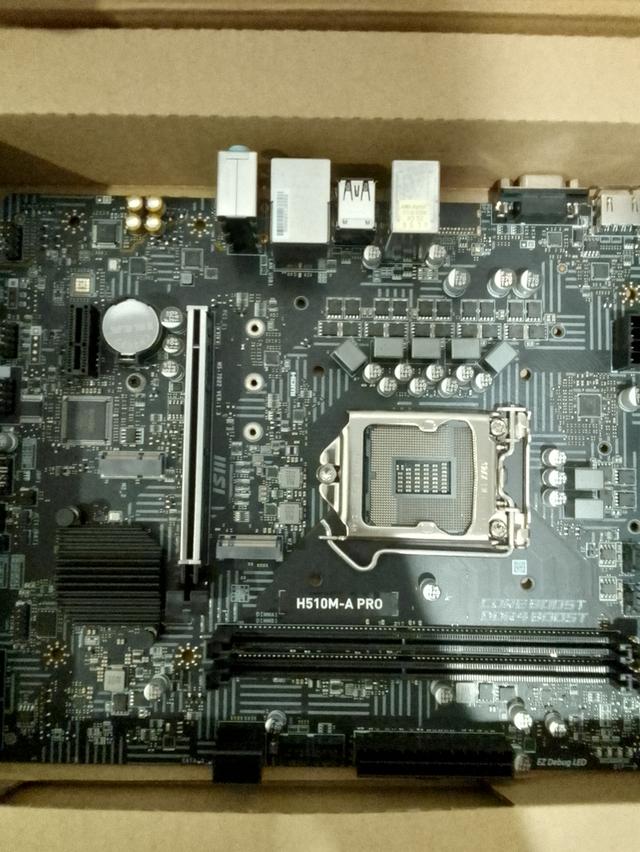 Mother Board MSI H510M-A Pro (Intel) ยังไม่ได้ใช้งาน