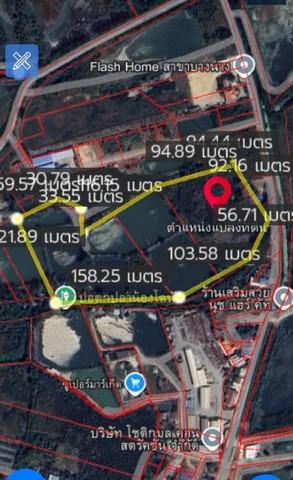 ขายที่ดินผังม่วงใกลินิคมอมตะชลบุรี พานทอง–ชลบุรี #ทำเลทองเพื่อธุรกิจอุตสาหกรรม เนื้อที่ 7-0-27 ไร่ ที่ดินผังม่วง 7