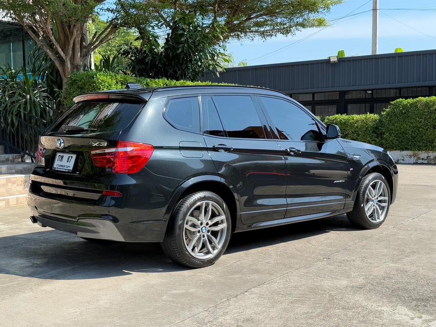 2017 BMW X3 20D MSPORT รถมือเดียวออกป้ายแดง รถวิ่งน้อย เข้าศูนย์ทุกระยะ ไม่เคยมีอุบัติเหตุครับ 3