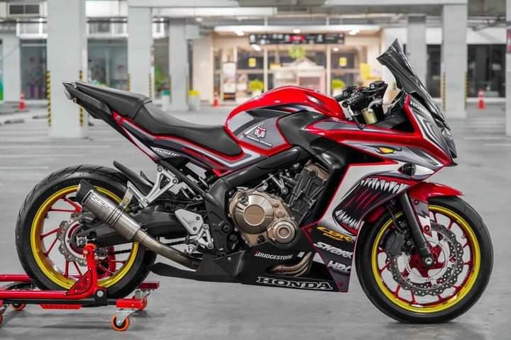 CBR 650 สภาพแต่งใหม่ๆ