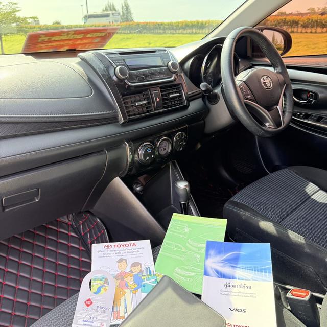 🚙Toyota Vios 1.5G 2014 Auto ✅น็อตไม่ขยับ สวย สะอาด สีเดิมทั้งคัน ✅เครื่องเกียร์แอร์ช่วงล่างดี เช็คศูนย์ตลอด ✅รถบ้านมือเดียว 9