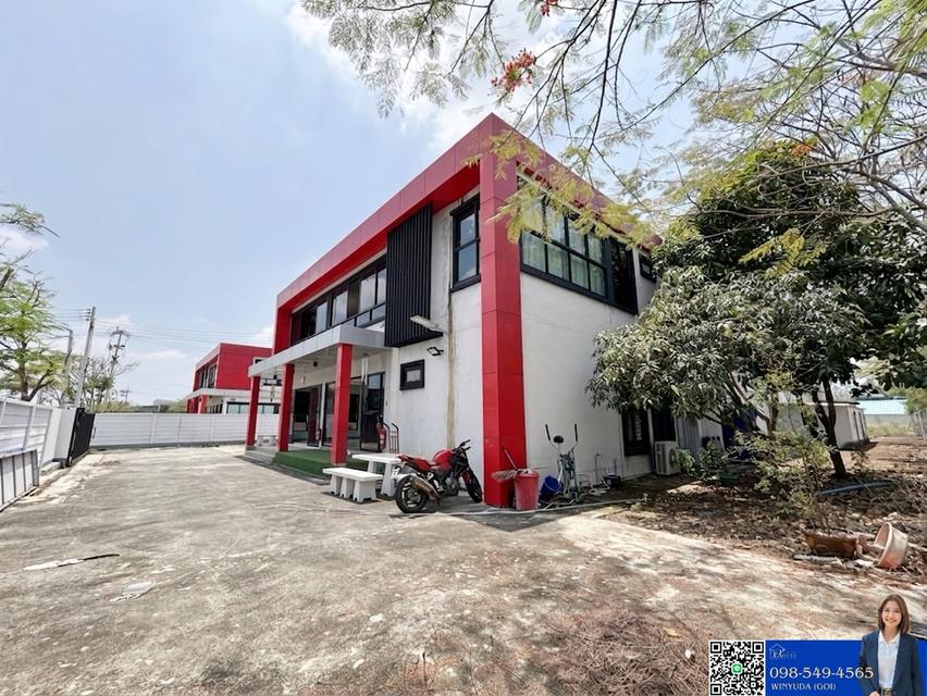 ขายโกดัง/โรงงาน พร้อมออฟฟิศ แปลงมุม ต.นราภิรมย์ อ.บางเลน จ.นครปฐม 5