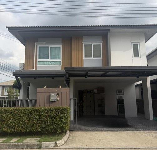 ขายบ้านแฝด หลังมุม โครงการ เซนส์ ซอยสายไหม 56 หน้าบ้านหันทางทิศเหนือ 1
