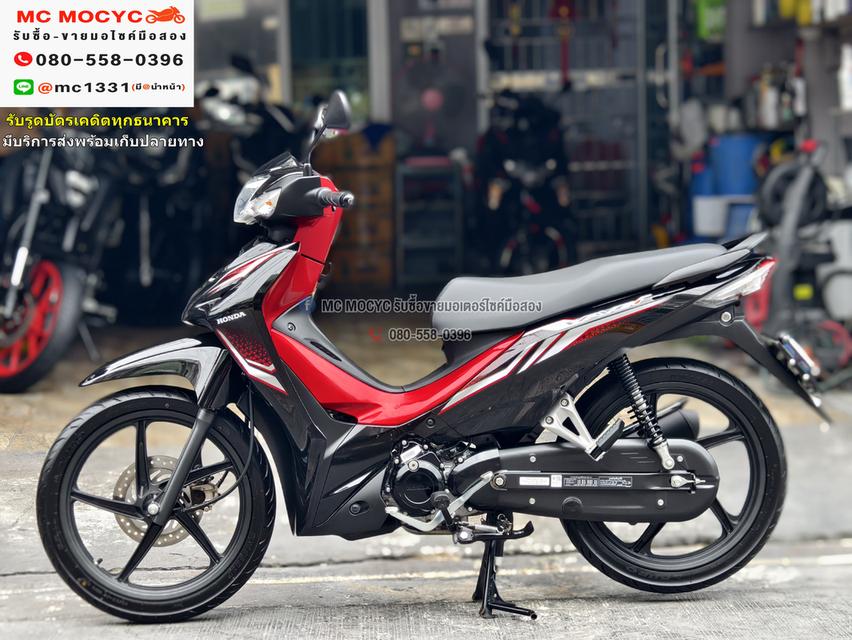 Wave 110i 2024 วิ่ง3000โลแท้ รุ่นTopล้อแมคสตาดมือ รถบ้านแท้มือเดียว สภาพป้ายแดง No1093