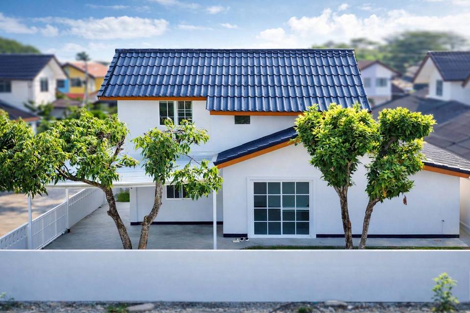 🏡 บ้านเดี่ยวสองชั้น รีโนเวทใหม่ ทำเลสันกำแพง 📍 หมู่บ้านเงียบสงบ ใกล้ย่านเศรษฐกิจ 14