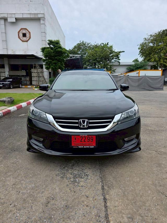 Honda ACCORD 2.0EL NAVI สีดำ ปี 2016 ไมล์ 60,000 กม.