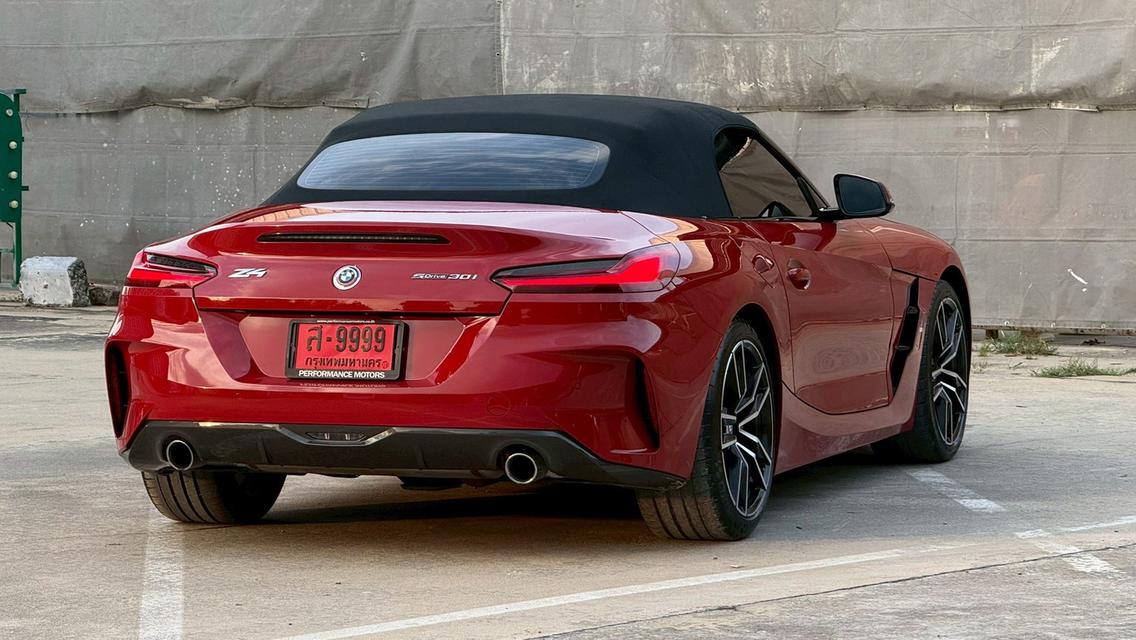 รหัสรถ PBG9999 BMW Z4 sDrive30i M Sport ปี2022 สีแดง 2