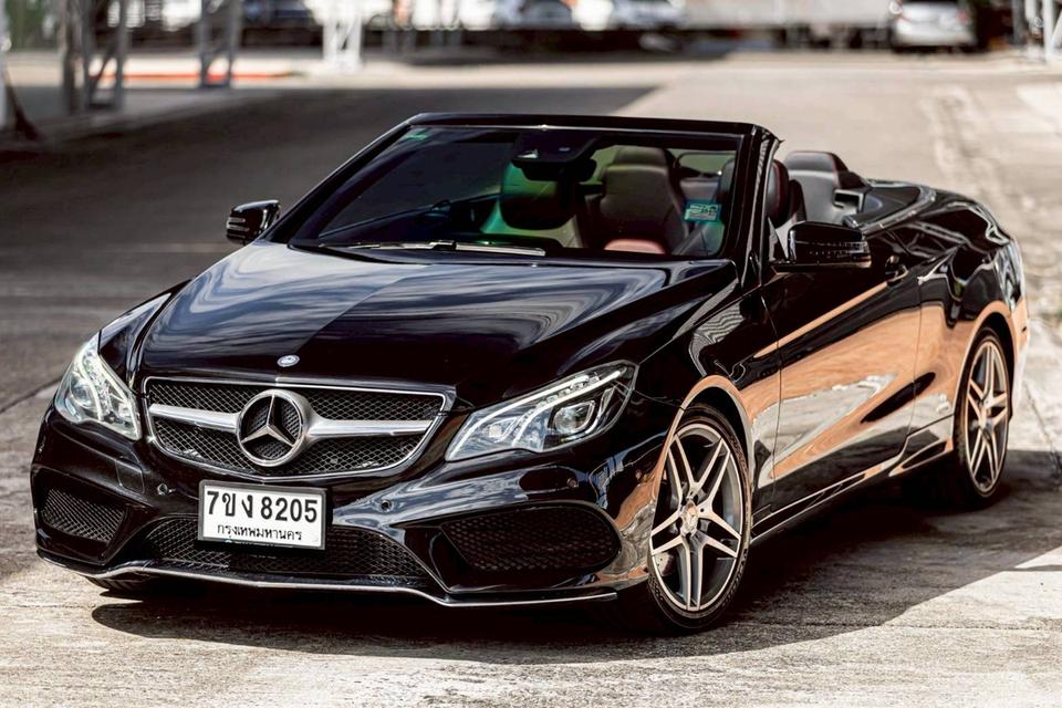 รหัสรถ PR8025 📌Mercedes-Benz E200 AMG Dynamic Convertible (2015)