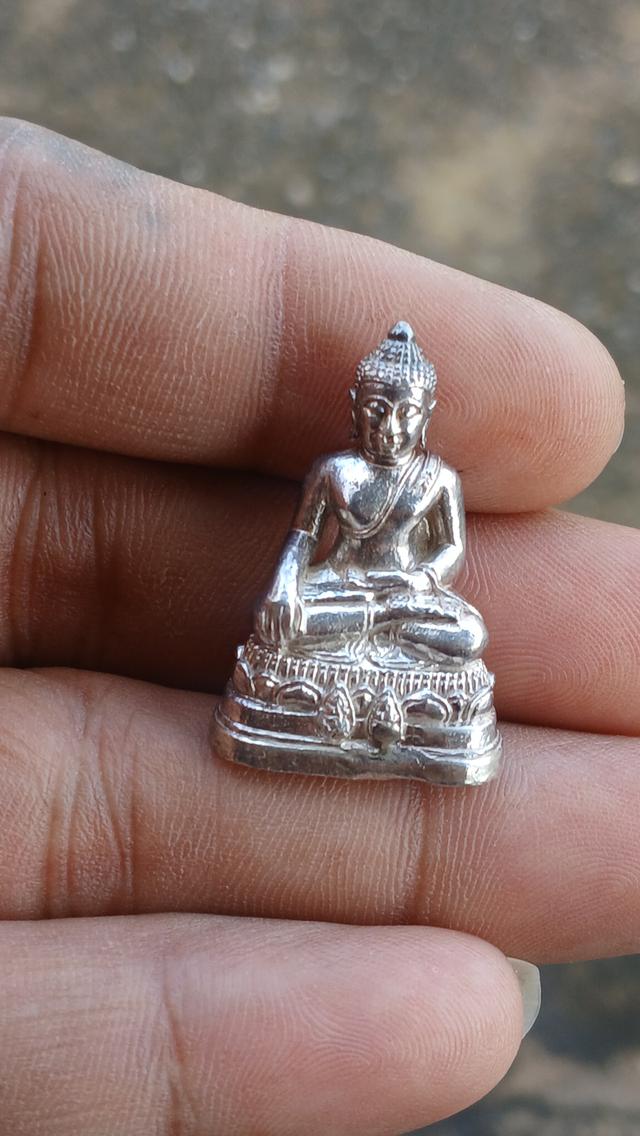 พระกริ่ง จปร. ภปร.100ปี ธ.ไทย พาณิชย์ เนื้อเงิน สวยๆ  4