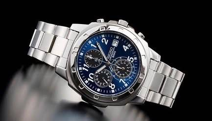 Seiko Chronograph 7T92 | Blue Gradient Dial | Full Set ของใหม่กริ๊บ รูปย่อยที่ 2