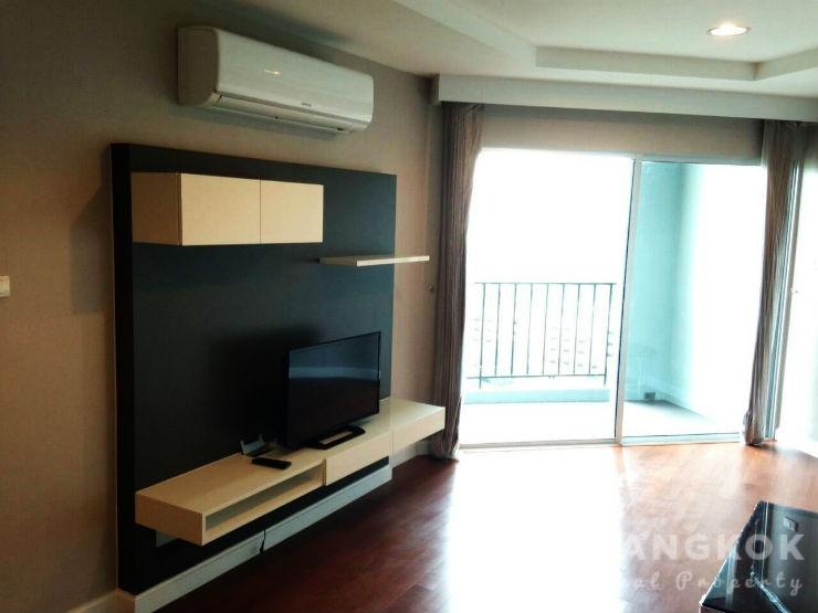 ให้เช่าคอนโด 2 ห้องนอน เบลล์แกรนด์ พระราม 9 ใกล้ MRT 9