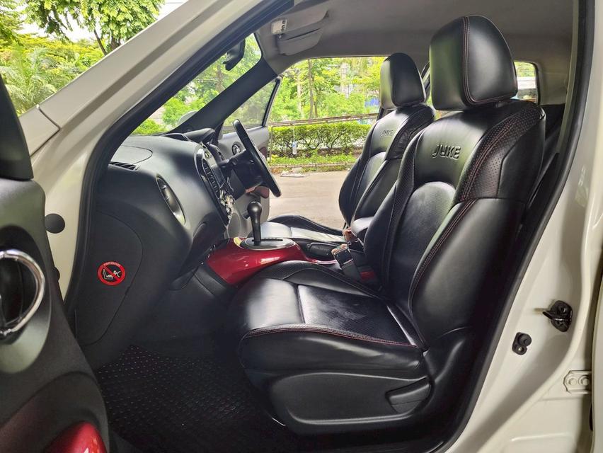 ขายรถ nissan Juke 1.6V ปี 2015 สีขาว เกียร์ออโต้ 11