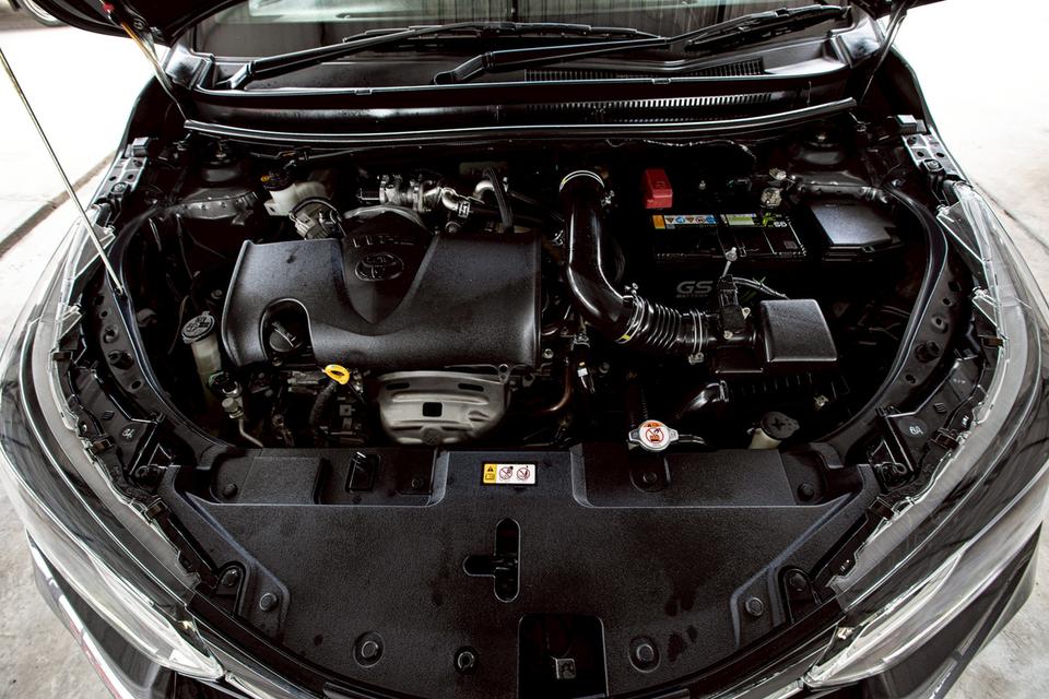 Toyota Yaris Ativ 1.2Entry ปี2022  สีเทา มือเดียวป้ายแดง  12