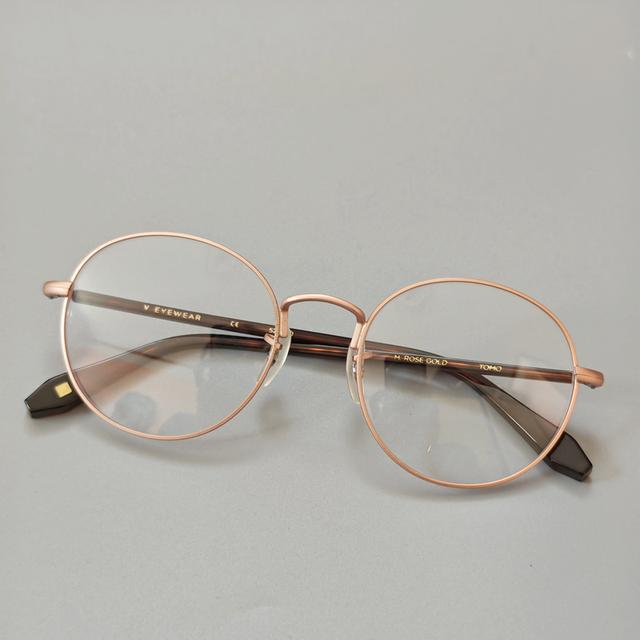 กรอบแว่นตาวินเทจญี่ปุ่น เก่าเก็บไม่ผ่านการใช้งาน ทรงสวยคลาสสิค รูปที่ 3