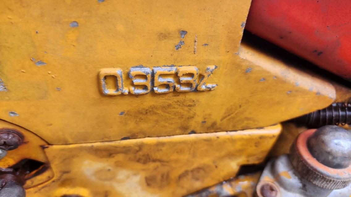 เครื่องสูบน้ำ yanmar ท่อ 3 นิ้ว ดีเซล ระบบสายพาน ใช้หม้อต้มระบายความร้อน เก่าญี่ปุ่น 25,000 บาท 6