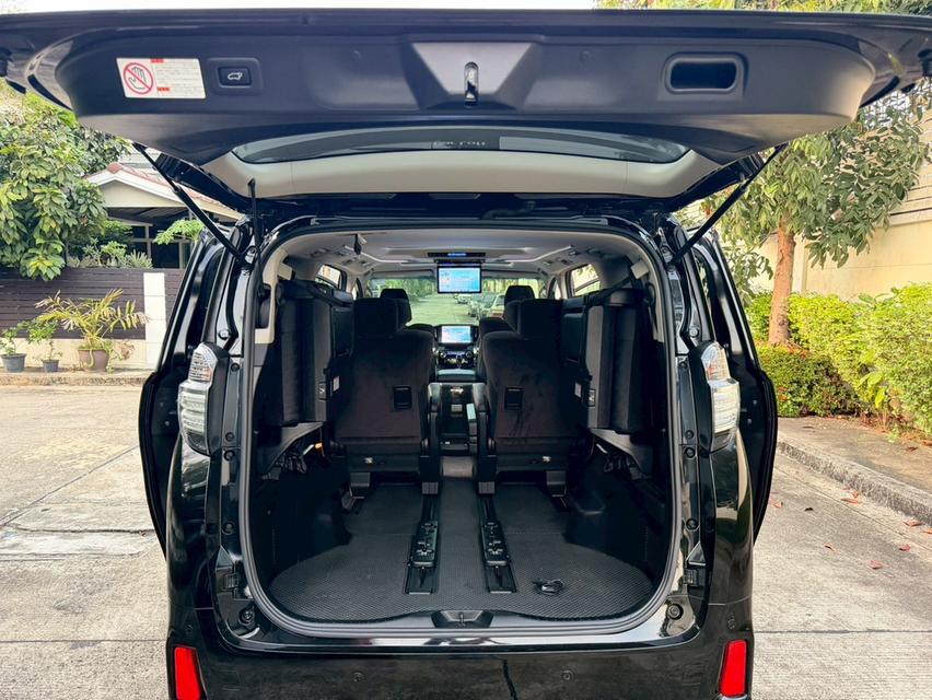 TOYOTA #VELLFIRE 2.5 ZG PACKAGE ปี16 สีดำ เบนซิล รูปที่ 15