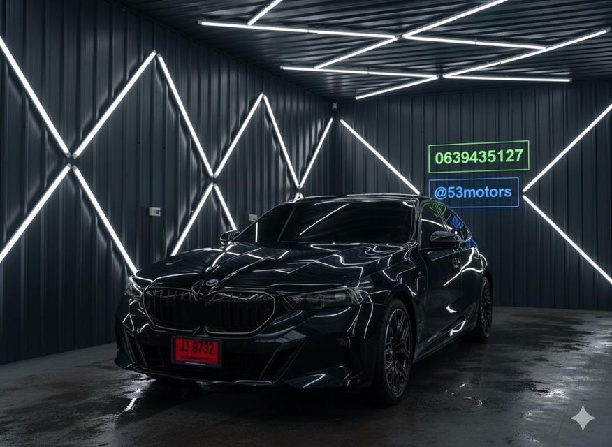 รหัสรถ KPV9732 🚗✨ 2025 BMW 530e M SPORT PRO (ยังไม่จดทะเบียน) ✨🚗