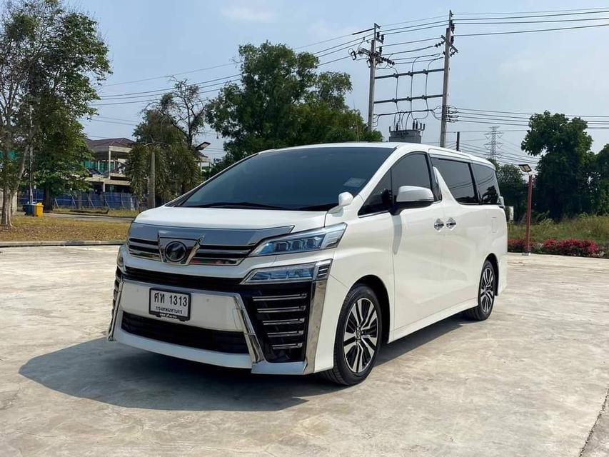 2019 Toyota Vellfire 2.5 ZG Edition ⭐ ดาวน์ 0% กู้ได้เต็ม ⭐ ดอกเบี้ย 0% 12 เดือน  ขับฟรี 90 วัน 1