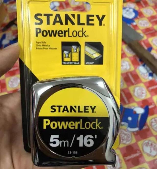 ตลับเมตร Power Lock ขนาด 5 เมตร 16 ฟุต  2