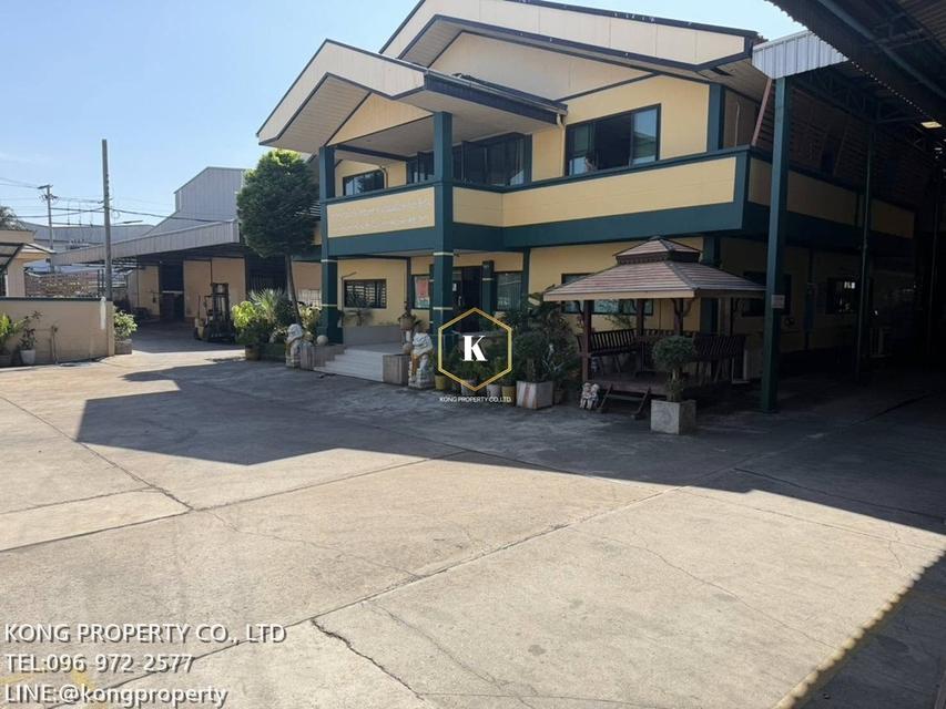 ให้เช่าโรงงาน บางพลี สมุทรปราการ 5,200 ตรม.  ใกล้นิคมบางปู มีใบรง. 1