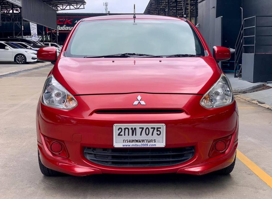 MITSUBISHI MIRAGE 1.2 A/T ปี 2013📍 ไมล์ 128,xxx กม.💥 ราคาพิเศษเพียง 99,000 บาท