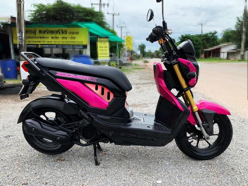 Honda Zoomer X ปี 58 เอกสารครบพร้อมโอน เครื่องเดิมไม่หอนไม่ควัน สภาพนางฟ้า