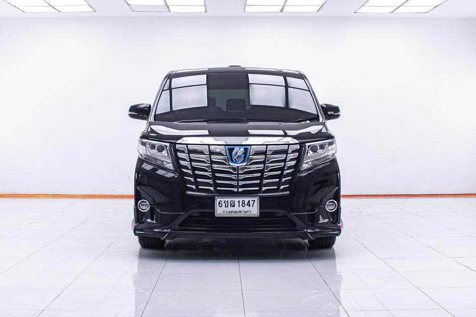 TOYOTA ALPHARD 2.5 HYBRID ปี2015 สีดำ รูปที่ 3