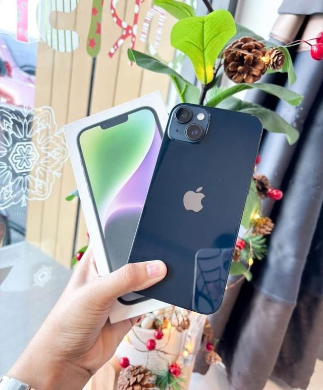 iPhone 14 Plus 256GB สีดำ ⭐️ผ่อนได้🖤 22,900‼️#เครื่องศูนย์ไทย 🔋แบต 86% 2