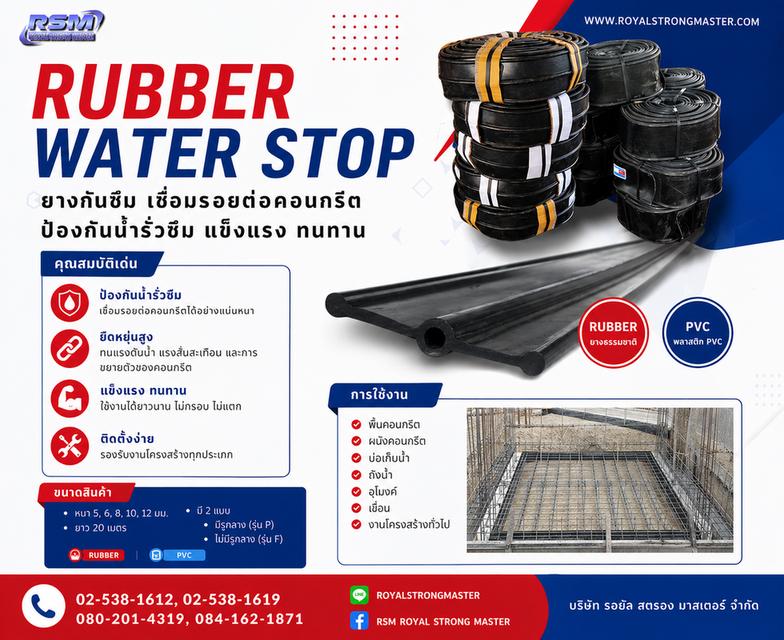 ยางกันซึม rsm rubber waterstop