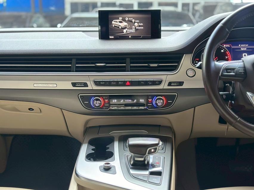 รหัสรถ JRS4994 พบกับรถเข้าใหม่ AUDI Q7 55 TFsi q S Line ปี 2018 สีดำ ดุๆ  14