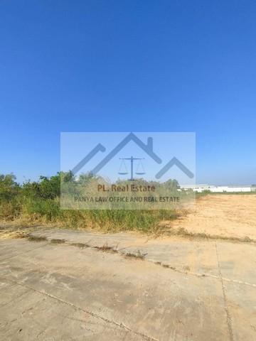 ขายที่ดิน6ไร่ผังสีม่วงจุดสีขาวเขตEEC อ.เมืองฉะเชิงเทราหน้ากว้าง 105 เมตร แปลงสวย ติดถนนสาธารณะ ถนนกว้าง 8-10 เมตร รถใหญ่เข้าสะดวก เหมาะสร้างโรงงาน 2