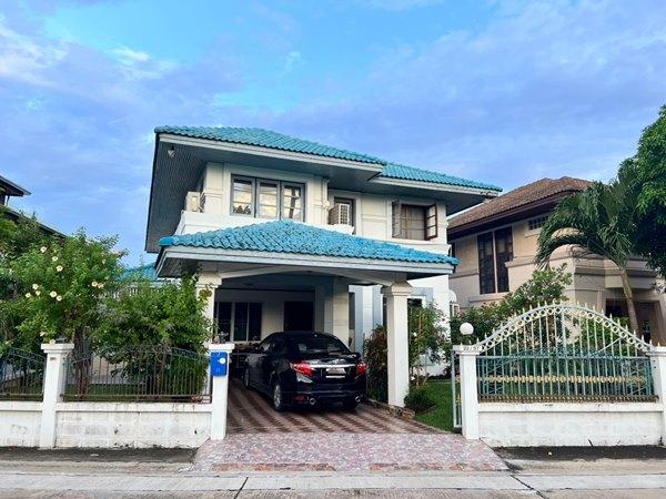 บ้านเดี่ยว 82 ตรว. หมู่บ้านภัทรนิเวศน์ลากูน บางบัวทอง นนทบุรี ทำเลดี เดินทางสะดวก! Tel 096-195-4426 1