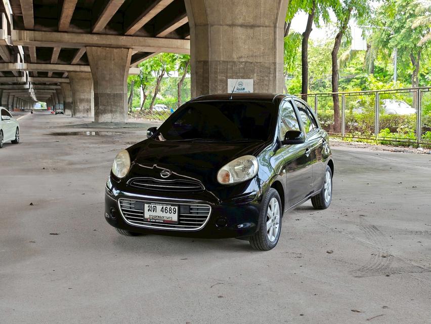 ขายรถ Nissan March 1.2V ปี 2012 สีดำ เกียร์ออโต้
