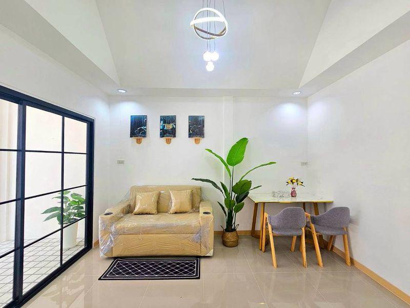 หมู่บ้านบัวทอง4  (คุณาภัทร) บางบัวทองทาวน์เฮ้าส์ชั้นเดียว ตกแต่งใหม่พร้อมอยู่บ้านสวย พร้อมเข้าอยู่ 7