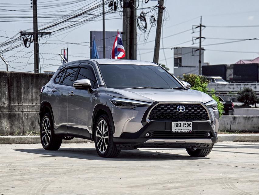 รหัสรถ CBLX1506 🚗 TOYOTA COROLLA CROSS 1.8Hybrid PREMIUM ปี 2020 (จดทะเบียน 2021)