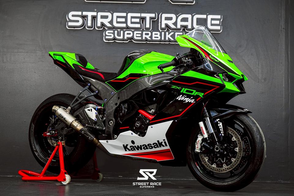 KAWASAKI ZX10R 2018 แฟริ่งแท้ทุกจุด ของแต่งครบๆ รูปย่อยที่ 1