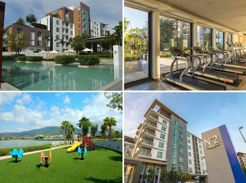 Condo Serene Lake North 2 ห้องขนาด 35 ตร.ม 1 ห้องนอน ชั้น6 ตึก2 วิวดอยสุเทพ ห้องสวย ตกแต่งครบตามรูป 11