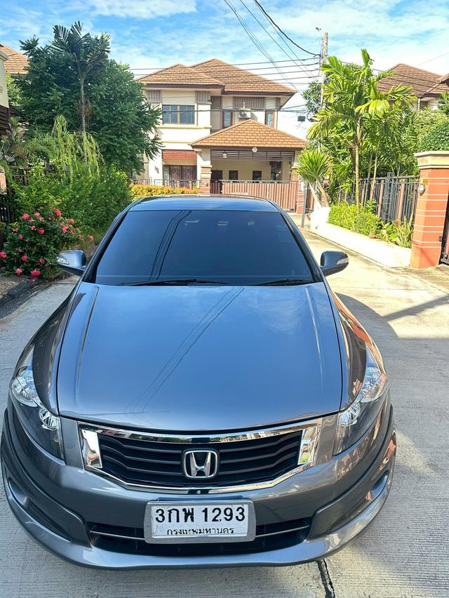 ขายรถบ้านแท้ๆ Honda Accord 2.4 EL ปี 2009 รถปลายปี สภาพนางฟ้า รถบ้านแท้ มือสอง วิ่ง 219,096 กม. พร้อมใช้ ไม่ต้องซ่อม